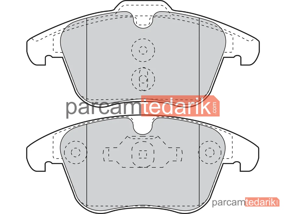 VALEO 670056 | Fren Balatası — Peugeot 508 SW I, Peugeot 508 I, Citroen C5 III